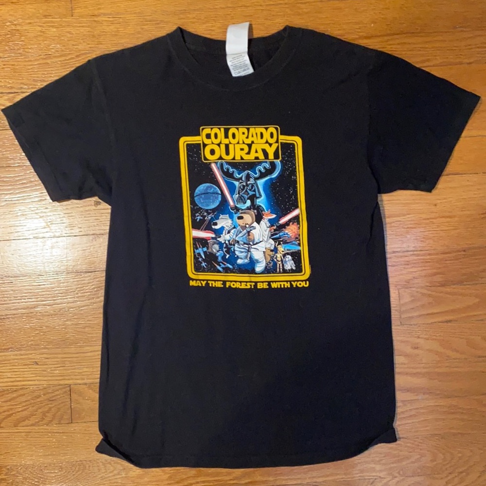 Black Colorado tee shirt